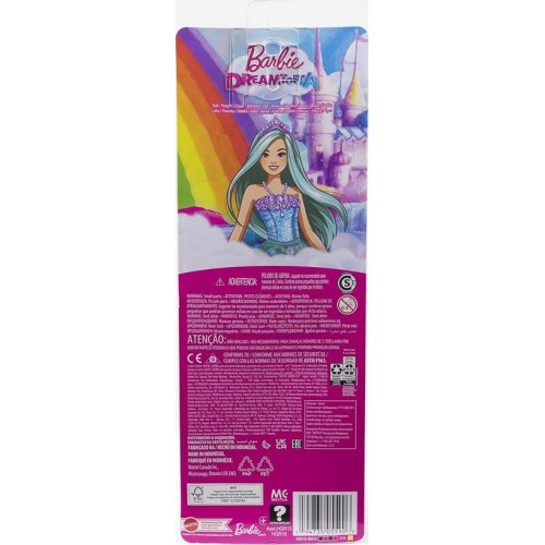 Mattel Barbie Πριγκιπισσα Γαλάζια Μαλλιά HGR13 / HGR16 194735055906