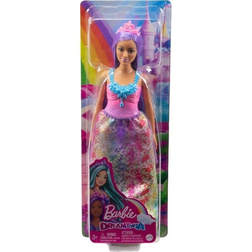 Mattel Barbie Πριγκιπισσα Μωβ Μαλλιά HGR13 / HGR17 194735055890