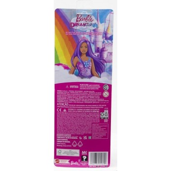 Mattel Barbie Πριγκιπισσα Μωβ Μαλλιά HGR13 / HGR17 194735055890