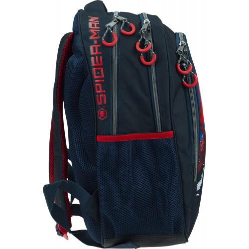 GIM Τσάντα Δημοτικού Οβαλ Spiderman Lines 337-01031 5204549143081