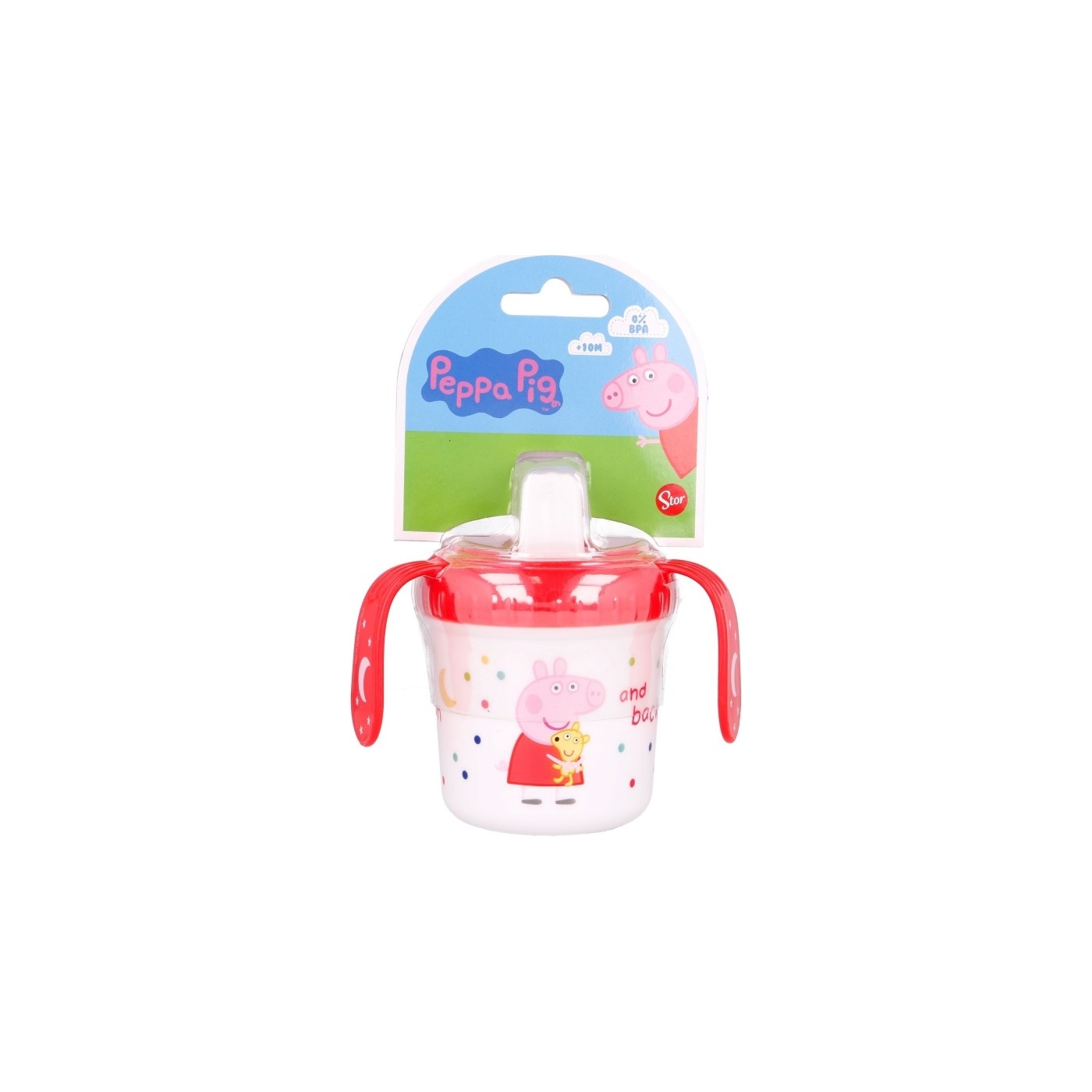 Vasos de Peppa Pig party de 250 ml - 8 unidades por 2,30
