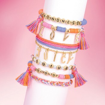 Make It Real Juicy Couture Love Letters Bracelets 4412 695929044121