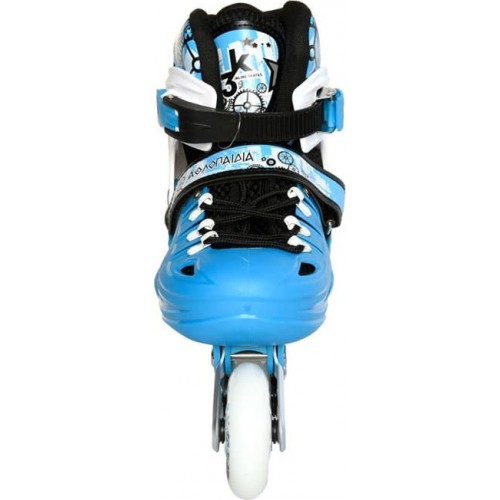 ΑΘΛΟΠΑΙΔΙΑ Αυξομειούμενα Πατίνια 3K Inline Skates 31-34, Μπλε 002.10305/BL/31 5202200004139