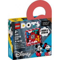 LEGO Dots Mickey Mouse And Minnie Stitch-On Patch 41963 5702017156330