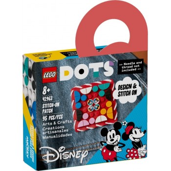 LEGO Dots Mickey Mouse And Minnie Stitch-On Patch 41963 5702017156330