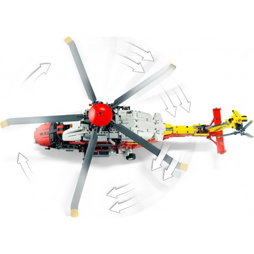 LEGO Technic Airbus H175 Rescue Helicopter 42145 5702017160641