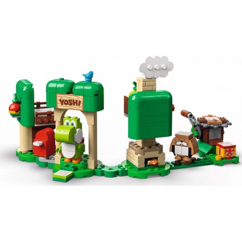 LEGO Super Mario Πίστα Επέκτασης Σπίτι Δώρου Του Yoshi 71406 5702017155265