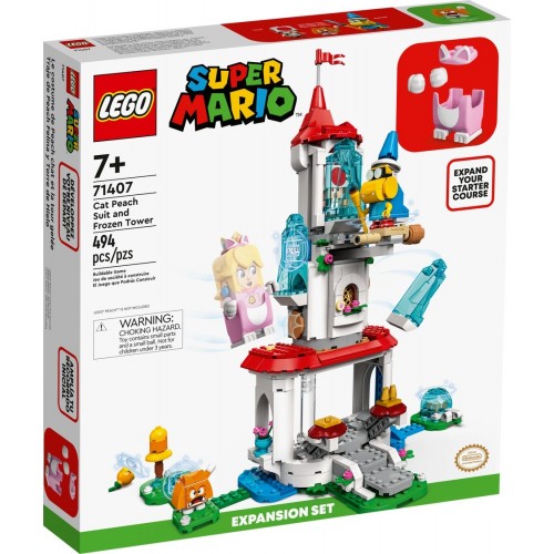 LEGO Super Mario Cat Peach Suit And Frozen Tower Expansion Set 71407 5702017155272
