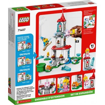 LEGO Super Mario Cat Peach Suit And Frozen Tower Expansion Set 71407 5702017155272