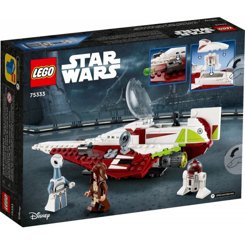 LEGO Star Wars Obi-Wan Kenobis Jedi Starfighter 75333 5702017155593