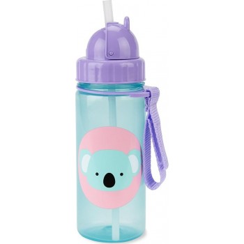 Skip Hop Zoo Πλαστικό Παγουρίνο με Καλαμάκι Κοάλα - 384,5 ml 29-2903033-07 195861020912