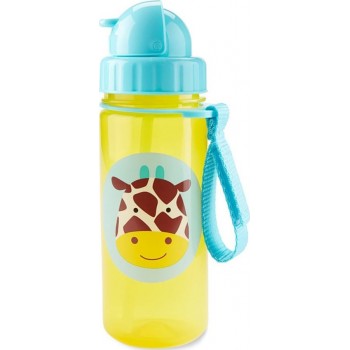 Skip Hop Zoo Πλαστικό Παγουρίνο με Καλαμάκι Καμηλοπάρδαλη - 384,5 ml 29-2903033-06 195861020813