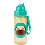 Skip Hop Zoo Πλαστικό Παγουρίνο με Καλαμάκι Pug - 384,5 ml 29-2903033-12 195861020776