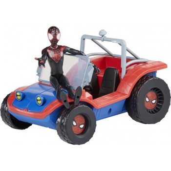Hasbro Spiderman Verse Vehicle and 6in Figure Miles Morales  F5620 5010994113476