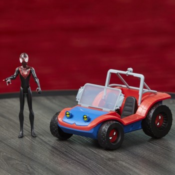 Hasbro Spiderman Verse Vehicle and 6in Figure Miles Morales Φιγούρα και Όχημα F5620 5010994113476