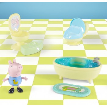 Hasbro Peppa Pig Peppas Adventures Little Rooms Accessory set Ώρα Μπάνιου με τον George F2513 / F3768 5010993933167