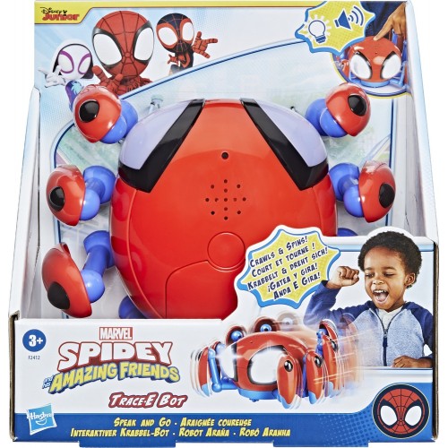 Hasbro Spidey and His Amazing Friends Trace-e bot F2412 5010993872374