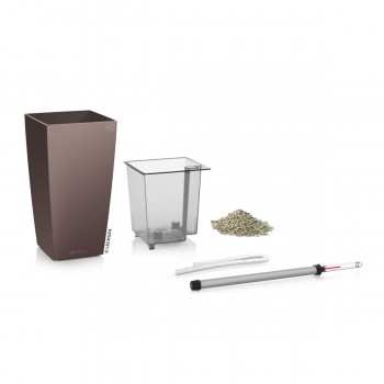 Lechusa LECHUZA ΑΥΤΟΠΟΤΙΖΟΜΕΝΗ ΓΛΑΣΤΡΑ MINI-CUBI Espresso All-In-One Set 18117 4008789181176