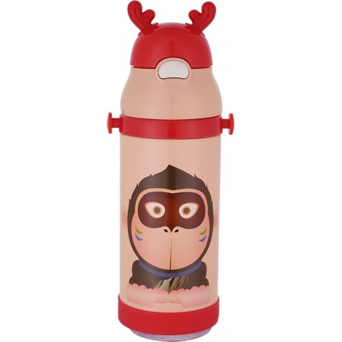 Estia Thermos Childrens Animals Stainly 350Ml Gorilla Red 01-10966 5207158010966