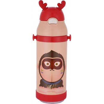 Estia Thermos Childrens Animals Stainly 350Ml Gorilla Red 01-10966 5207158010966
