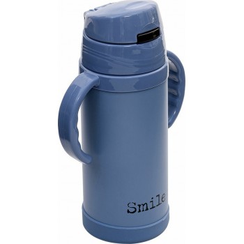 Estia Thermos Childrens Slogans Stainly 350Ml Smile Blue 01-10997 5207158010997