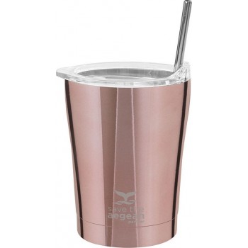 Estia Coffee Mug Save The Aegean 350Ml Rose Gold 01-12489 5207158012489