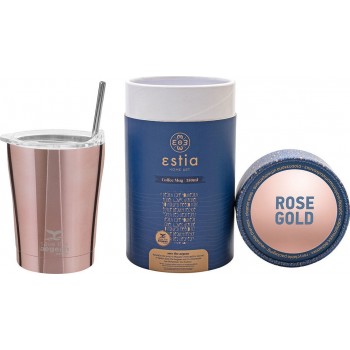 Estia Coffee Mug Save The Aegean 350Ml Rose Gold 01-12489 5207158012489