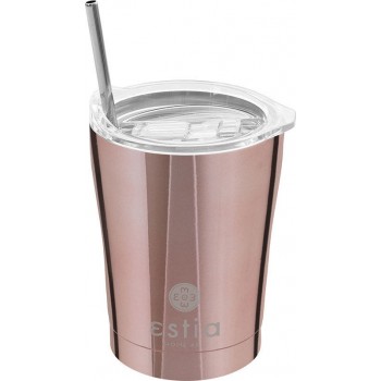 Estia Θερμός Coffee Mug Save The Aegean 350Ml Rose Gold 01-12489 5207158012489