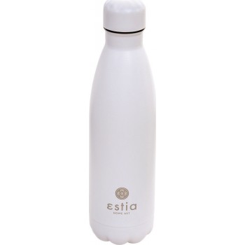 Estia Thermos Travel Flask Save The Aegean 500Ml Matte White 01-9014 5207158009014