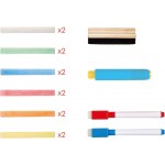 Hape 3 In 1 Tabletop 2 Sided Standing Artwork Easel Blackboard And Magnetic Erasable Whiteboard E1062A 6943478034723