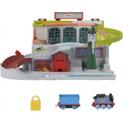 Mattel Τόμας Το Τρενάκι - Πίστα Βαλιτσάκι Νησί Του Σόντορ HHN24 194735072774