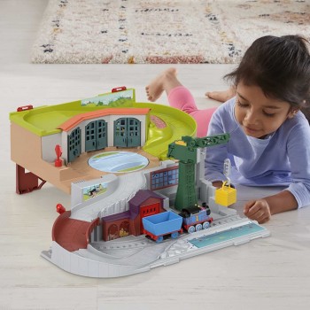 Mattel Τόμας Το Τρενάκι - Πίστα Βαλιτσάκι Νησί Του Σόντορ HHN24 194735072774