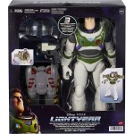 Mattel Disney Pixar Lightyear Space Ranger Gear Alpha Buzz, 12 Inch Scale Figure And Jetpack Blaster, Authentic Detail HHK10 / H