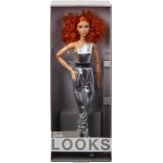 Mattel Barbie Signature Looks Doll Red Curly Hair, Original Body Type, Fully Posable HBX94 194735004928