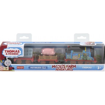 Mattel Τόμας Το Τρενακι -Μηχανοκίνητα Τρένα Φάρμας Με 2 Βαγόνια, Ζωάκι Και Αξεσουάρ HHN47 / HHN48 194735072804