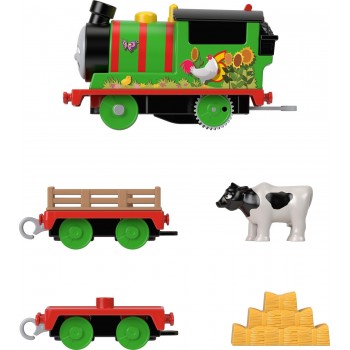 Mattel Training Traink -Machinistry Frame With 2 Walls, Animals AND Accessories HHN47 / HHN49 194735072675