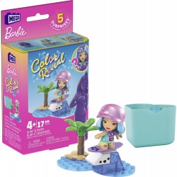 MEGA Barbie Color Reveal - Φιγούρα Με Αξεσουάρ Surf and Swim HHP85 / HHP86 194735074402