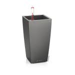 Lechusa LECHUZA ΑΥΤΟΠΟΤΙΖΟΜΕΝΗ ΓΛΑΣΤΡΑ MINI-CUBI Charcoal Metallic All-In-One Set 18123 4008789181237