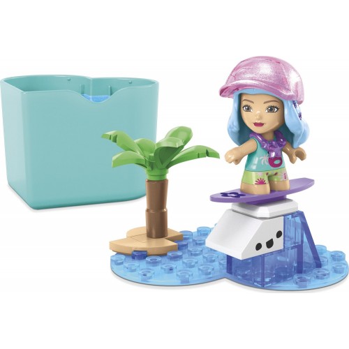 MEGA Barbie Color Reveal - Figure With Accessories Surf and Swim HHP85 / HHP86 194735074402