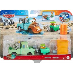 Mattel Cars On The Road Color Changers Σετ Mater HGV72 / HJB91 194735081332