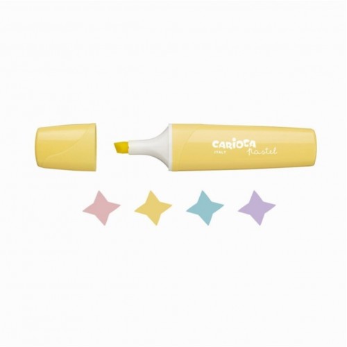 CARIOCA Pastel Hightlighters 4 pcs 43167 8003511431679