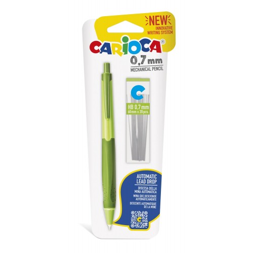 CARIOCA Mechanical Pencil 0.7 mm - 1 piece 40288 8003511402884