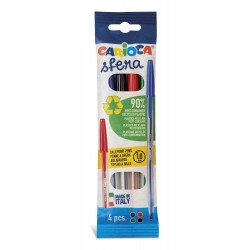 CARIOCA Ballpoint Pen 4 pieces 41646 8003511416461