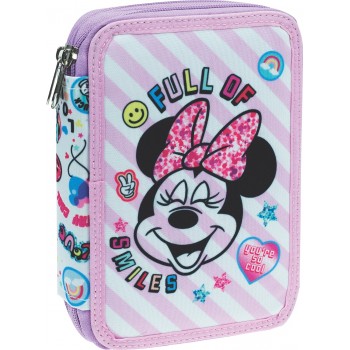 GIM Κασετίνα Διπλή Minnie Go Lucky 340-41100 5204549147485