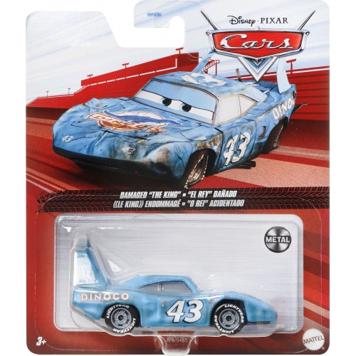 Mattel Cars Αυτοκινητάκια Damaged the King  DXV29 / HFB70 194735036349