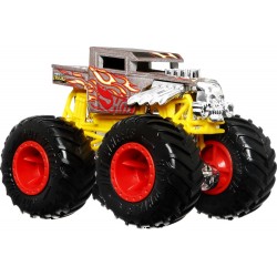 Mattel Hot Wheels Vehicle Monster Trucks Chromochemous Bone Shaker HGX06 / HGX07 194735059874