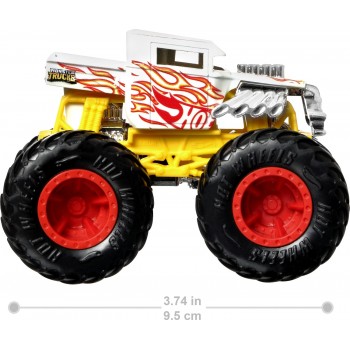 Mattel Hot Wheels Vehicle Monster Trucks Chromochemous Bone Shaker HGX06 / HGX07 194735059874