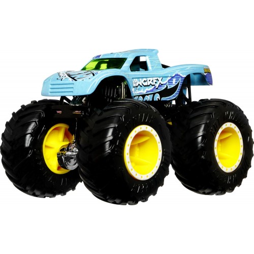 Mattel Hot Wheels Οχήματα Monster Trucks Χρωμοκεραυνοί Podium Grasher HGX06 / HGX08 194735059850