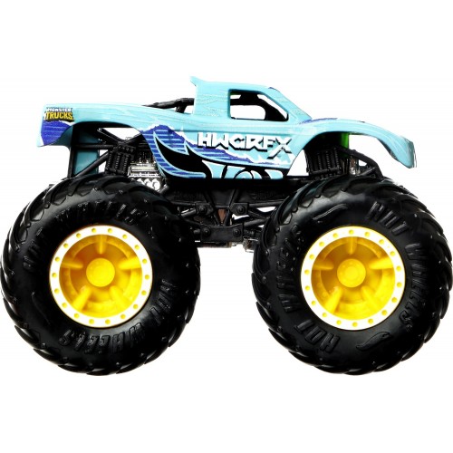 Mattel Hot Wheels Οχήματα Monster Trucks Χρωμοκεραυνοί Podium Grasher HGX06 / HGX08 194735059850
