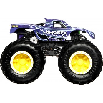 Mattel Hot Wheels Οχήματα Monster Trucks Χρωμοκεραυνοί Podium Grasher HGX06 / HGX08 194735059850